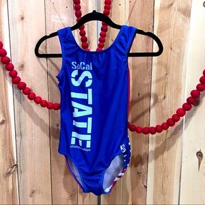 SoCal State Championship Gymnastics Leotard Sz. AS